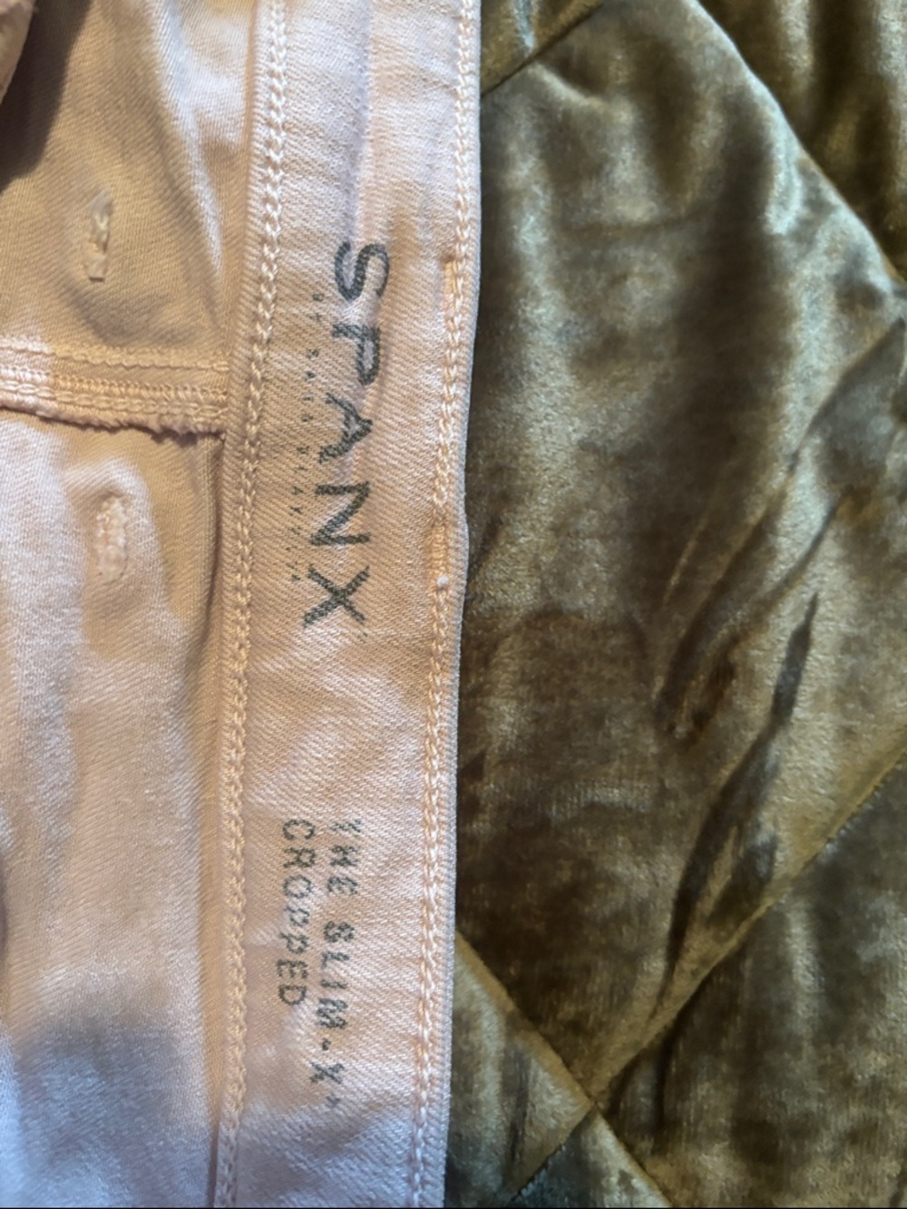 SPANX Light Pink Cropped Ankle Pants - Picture 2 of 3